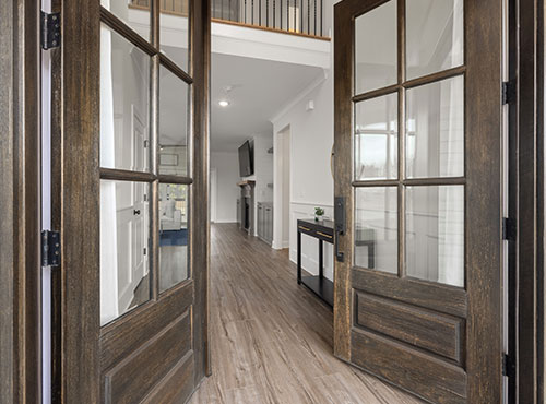 Exterior doors - french and hinged doors